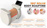 Appareil de massage corporel complet à billes internes pour drainage lymphatique, relaxation musculaire, anti-cellulite, perte de poids et remodelage corporel