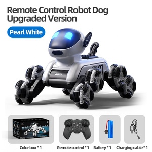 <span class=keywords><strong>Robot</strong></span> chien intelligent télécommandé DWI 2.4G 8WD avec détection gestuelle, voiture de cascade RC transformable, jouets pour enfants - Product Image 6