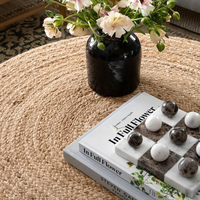 Nanwei Stone Vente en gros de jeu de tic-tac-toe décoratif en marbre pour table basse