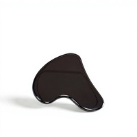 Planche Gua Sha en acier inoxydable 420 personnalisable avec logo, réutilisable, pour massage facial et outil de raclage, idéale pour les salons de beauté (vente en gros)
