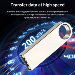 Memoria USB Personalizada con Logotipo Impreso en Zinc de 64 GB para Promociones de Automóviles y Empresas - Product Image 5
