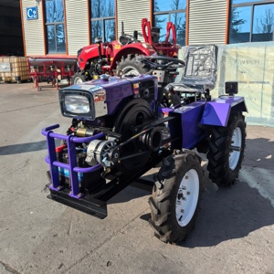 รถแทรกเตอร์ฟาร์มขนาดเล็ก 4x4 พร้อมห้องโดยสารติดแอร์ จัดส่งฟรี รถแทรกเตอร์ล้อยางสำหรับการเกษตร - Product Image 2