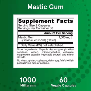 Mastiekgomcapsules Hete Verkoop Voedingssupplement Mastiekgom Vegetarische Capsules - Product Image 4