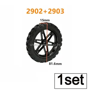 ชุดของเล่นตัวต่อเทคนิคเพื่อการศึกษา ชุดประกอบล้อรถมอเตอร์ไซค์ ชุดตัวต่อสร้างสรรค์ MOC ยางล้อ-56145 56908 44309 - Product Image 5