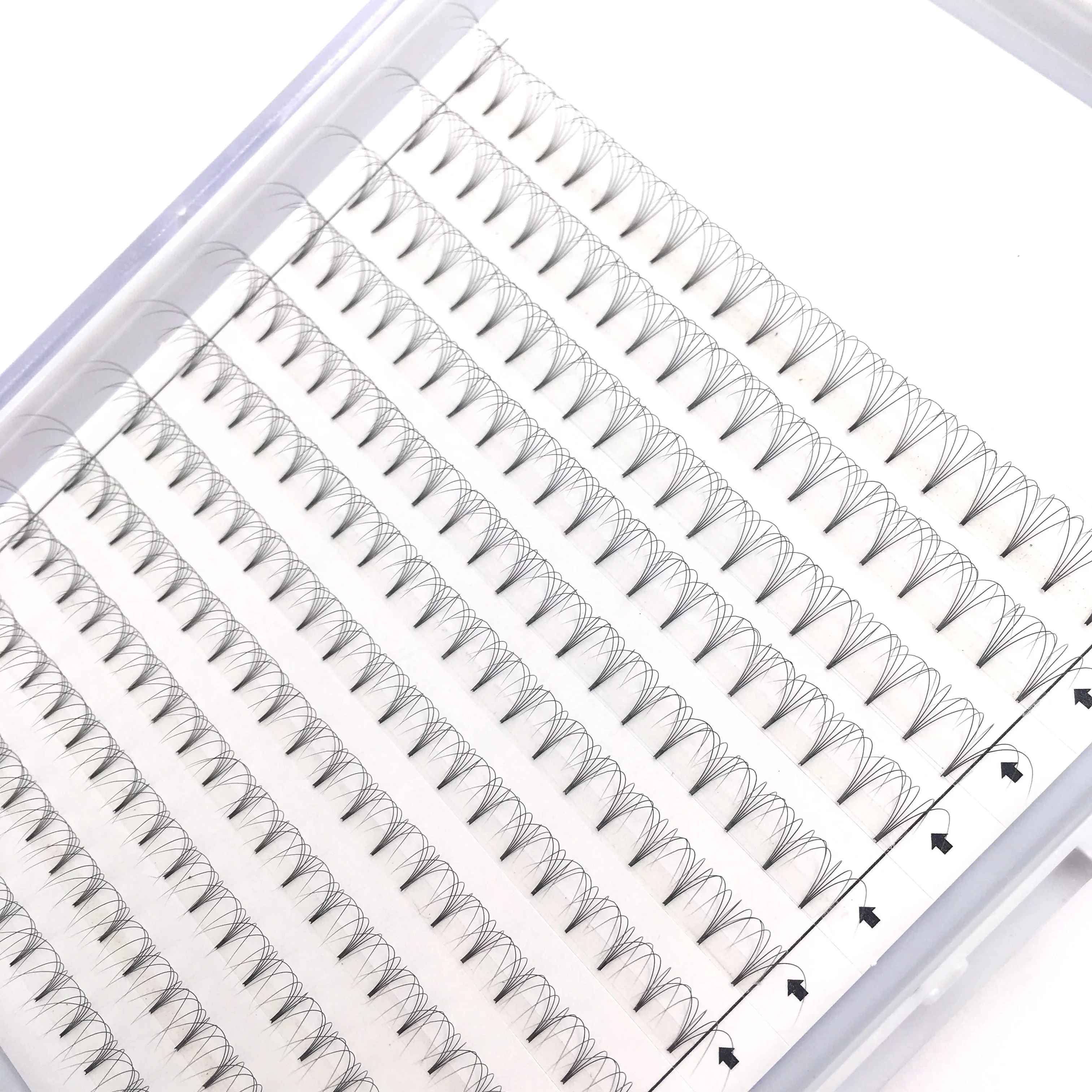Корейские ресницы для наращивания, супер упаковка, 240 вентиляторов/лоток, поставка 5d, готовая коробка, косметика, частная торговая марка, объем ресниц, индивидуальные ресницы