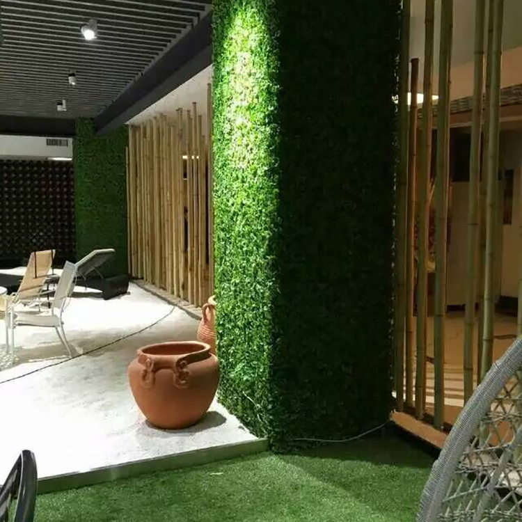 Haute qualité en plastique mur d'herbe verte artificielle pour jardin boutique hôtel