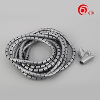 QTD HP001 Protector de Cables en Espiral de Color Personalizado con Múltiples Opciones de Diámetro Exterior
