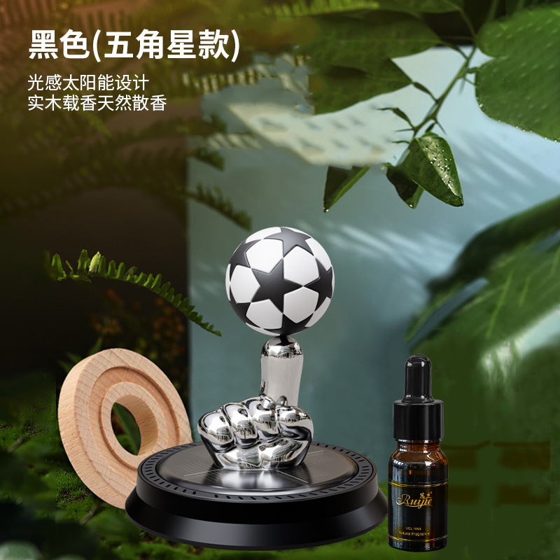 Black [Five-pointed star design]