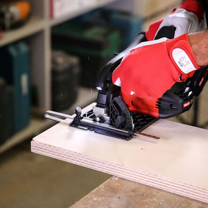 VALEX UTH0287 #   Scie circulaire sans fil 18V - Batterie Li-Ion - Fabriquée en Italie - Pour le bricolage et la découpe industrielle du bois/du pierre - Product Image 4