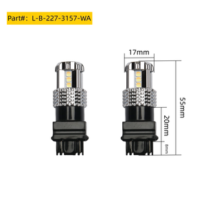 Ampoule LED Switchback 3157 Blanc Ambre pour Ford F150 F250 2015-2021, Clignotant Avant et Feu de Positionnement, Sans Erreur CANBUS, Anti Hyper Flash - Product Image 4