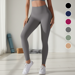 Leggings de yoga pour femmes, taille haute, dos en V, effet push-up pour la gym, le fitness et les entraînements professionnels - Product Image 2