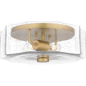 Lámpara de Techo Semi-Pendiente Moderna Clásica con Globo de Latón y Vidrio Esmerilado |   Iluminación Elegante para Habitaciones de Hotel y Espacios de Relajación - Product Image 3