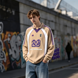 Jersey Deportivo Retro Americano al Por Mayor, Personalizado con Logotipo, Sublimado, Transpirable, Ecológico y que Absorbe la Humedad - Product Image 1
