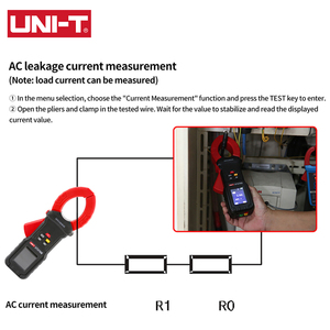 Medidor de Resistencia a Tierra Digital LCD UNI-T UT278B UT278C UT278D, Probador de Resistencia de Tierra, Voltaje de Tierra, Corriente de Carga L78 - Product Image 6