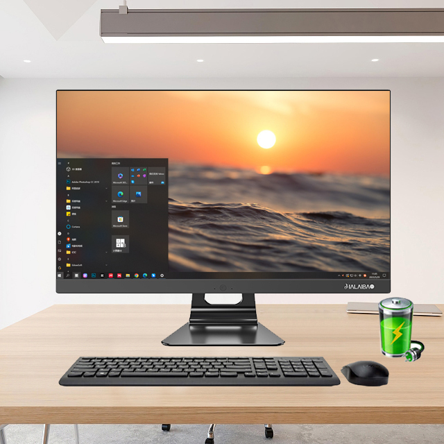 All in One Pc 27 Inch I7 windows 11 Desktop Computer Monitor LED Gaming Computador with UPS