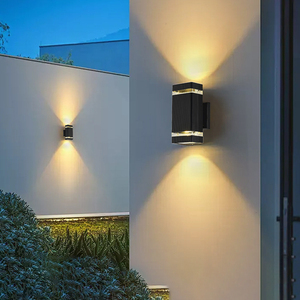 <span class=keywords><strong>Lampe</strong></span> murale électrique extérieure d'usine LED étanche pour Villa couloir jardin terrasse balcon porte jardin carré lumières LED - Product Image 6