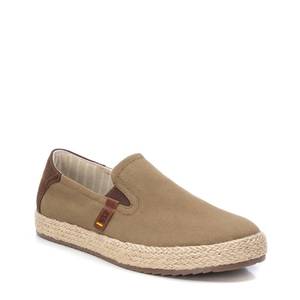 Espadrillas da uomo in tela marrone, slip-on, leggere, comode, per camminare, casual. - Product Image 2