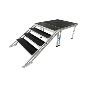 Panneaux de scène en aluminium à 4 pattes à emboîtement ESI (conception modulaire) - Product Image 1