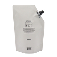 Pochettes de bec verseur réutilisables imperméables personnalisées de 12oz 34oz pour l'emballage de savon liquide pour les mains