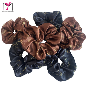 ผลิตภัณฑ์ใหม่ของ MUYANG ยางรัดผมแบบมีโลโก้สั่งทำได้ MOQ ต่ำ อุปกรณ์ต่อผม - Product Image 1