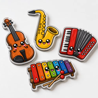 Aimant de réfrigérateur personnalisé en acrylique, votre logo, toute forme, impression UV, découpe 3 mm, bord poli, vente en gros directe usine