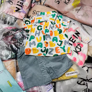 Conjuntos de Roupa de Algodão Misto Totalmente Novos para Meninos e Meninas Moda Infantil Atacado Estoque em Fardo - Product Image 5