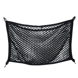 Organisateur de cargaison élastique réglable pour moto - <span class=keywords><strong>Filet</strong></span> en nylon pour cargaison - <span class=keywords><strong>Filet</strong></span> de compartiment à bagages arrière pour voiture - Product Image 4