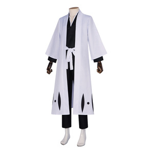 Conjunto de Cosplay al por Mayor de BLEACH, Capitán de la 1ª División, <span class=keywords><strong>Haori</strong></span> e Ichigo Kurosaki, Disfraz Completo de Anime de Jujutsu Kaisen Gojo Satoru - Product Image 3