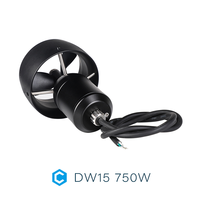 Propulseur submersible DW15 en alliage d'aluminium, étanche IP45 pour drone sous-marin