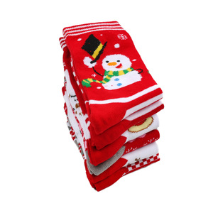 Bonne année noël vacances chaussettes tricot <span class=keywords><strong>fantaisie</strong></span> dessin animé doux coton adulte femmes hommes chaussettes de noël - Product Image 6