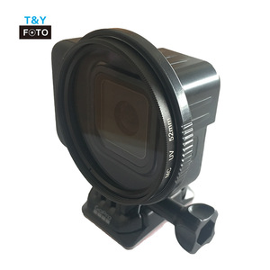 ชุดฟิลเตอร์ Tianya UV CPL ND สำหรับกล้องแอคชั่น GoPro 8 พร้อมอะแดปเตอร์วงแหวนขนาด 52 มม. - Product Image 3