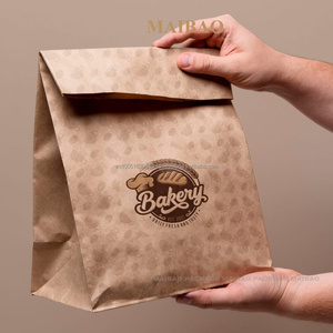 ถุงใส่ขนมปังสำหรับขนมปังเบเกอรี่พิมพ์กระดาษบรรจุภัณฑ์คุกกี้ตามสั่ง - Product Image 6