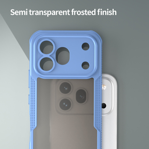 Funda Mate Esmerilada para Honor 600 <span class=keywords><strong>Pro</strong></span> Honor 600, Protección Contra Caídas de Grado Militar, Sensación de Piel, Carcasa Trasera Rígida Translúcida - Product Image 3