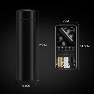 Smart LED Digital Temperature Display 500ml Stainless Steel Vacuum Thermos Insulated Flask Water Bottle with <b>Tea</b> <b>Infuser</b> - Product Image 2