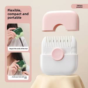 Wholesale Two-In-One Multi-Functional Household <b>Hair</b> <b>Comb</b> for Girls to Trim Broken Split Ends Thin - Product Image 2