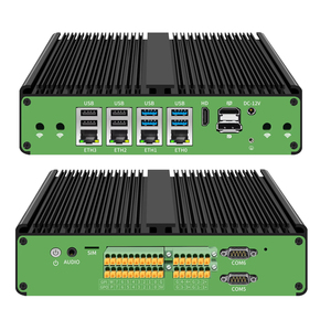<span class=keywords><strong>Mini</strong></span> PC Industrial Integrado I7 de 4 Gigabit LAN, Sin Ventilador, X86, RS232 COM, Edge Computing, IoT <span class=keywords><strong>Gateway</strong></span>, Linux, Win11, Barebone, IPC - Product Image 1