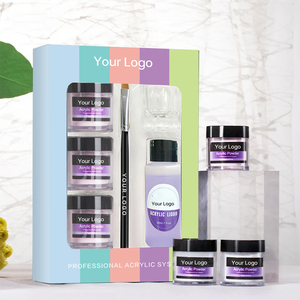 IPHF Nails Art <span class=keywords><strong>Principiantes</strong></span> Dip <span class=keywords><strong>Kit</strong></span> de polvo acrílico Juego de polvo acrílico Ema de alta calidad - Product Image 5