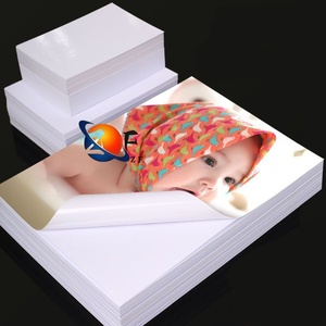Papier d'impression photo à surface satinée <span class=keywords><strong>A4</strong></span> personnalisé professionnel 20 feuilles 180gsm étanche brillant auto-adhésif jet d'encre Photo A3 260gsm - Product Image 3