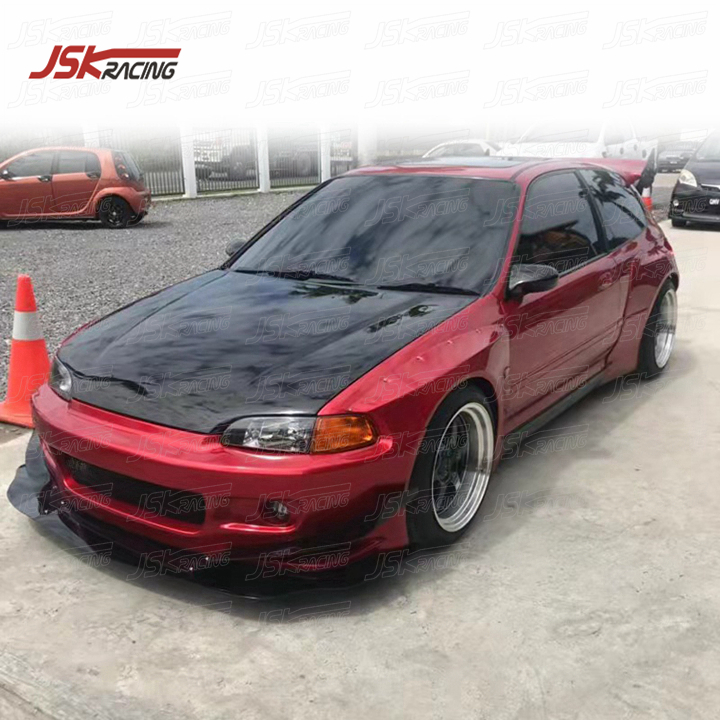 1992-1995年式 ホンダ シビック EG用 グラスファイバー ワイドボディ