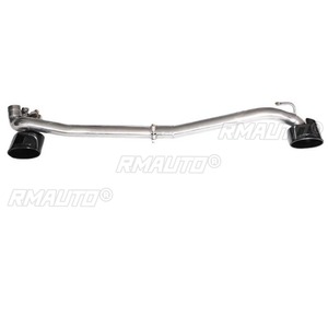 Pour Mercedes Benz W204 2011-2014 Édition Sport, Spoiler de pare-chocs arrière, Lame de pare-chocs, Embout d'échappement, Protection de pare-chocs en acier inoxydable, Accessoires - Product Image 6