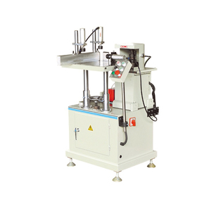 JUNDE LSDX04B-200 <b>Small</b> 2.2KW Pneumatic CNC UPVC Aluminum Profile End Face Milling Machine for Transom and Door frames - Product Image 1