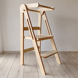 High Quality <b>Learning</b> <b>Tower</b> Foldable Wooden Kitchen - Product Image 1