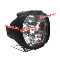 Sistema de iluminación para motocicleta, miniluz Led de 1000Lm y 8W, faro de trabajo para Moto