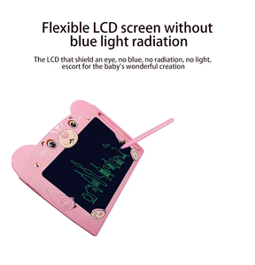 MILI 8.5英寸卡通熊彩色磁垫绘图板写字板涂鸦板液晶幼儿写字板 - Product Image 5