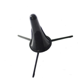 Soporte de trompeta portátil para clarinete, soporte de Metal plegable para clarinete, negro - Product Image 1
