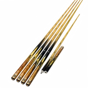 Queue de billard Omin en bois de frêne nord-américain, fabriquée à la main, pour joueurs professionnels de plus de 10 ans, avec fût en frêne séché à l'air, taille S - Product Image 6