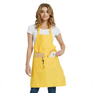 Delantales de Cocina Ligeros de Poliéster Impermeables con Logotipo Personalizado al por Mayor, Delantales de Chef sin Mangas para Cafeterías, Restaurantes y Cocina - Product Image 1