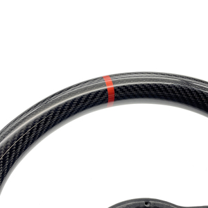 Volante de Fibra de Carbono y Cuero para <span class=keywords><strong>Volkswagen</strong></span> Golf 7 7.5 GTI GTD <span class=keywords><strong>GTE</strong></span> R Polo TRoc GTI Tiguan <span class=keywords><strong>Passat</strong></span> Arteon Atlas CC B7 DSG - Product Image 6