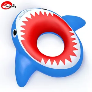 Summer water inflatable swimming ring thickened inflatable shark swimming ring inflatable life buoy dolphin home swimming pool