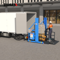 Plateforme mobile de chargement de conteneurs 2T 3T 5T, plateforme de chargement certifiée CE ISO pour camions porte-conteneurs